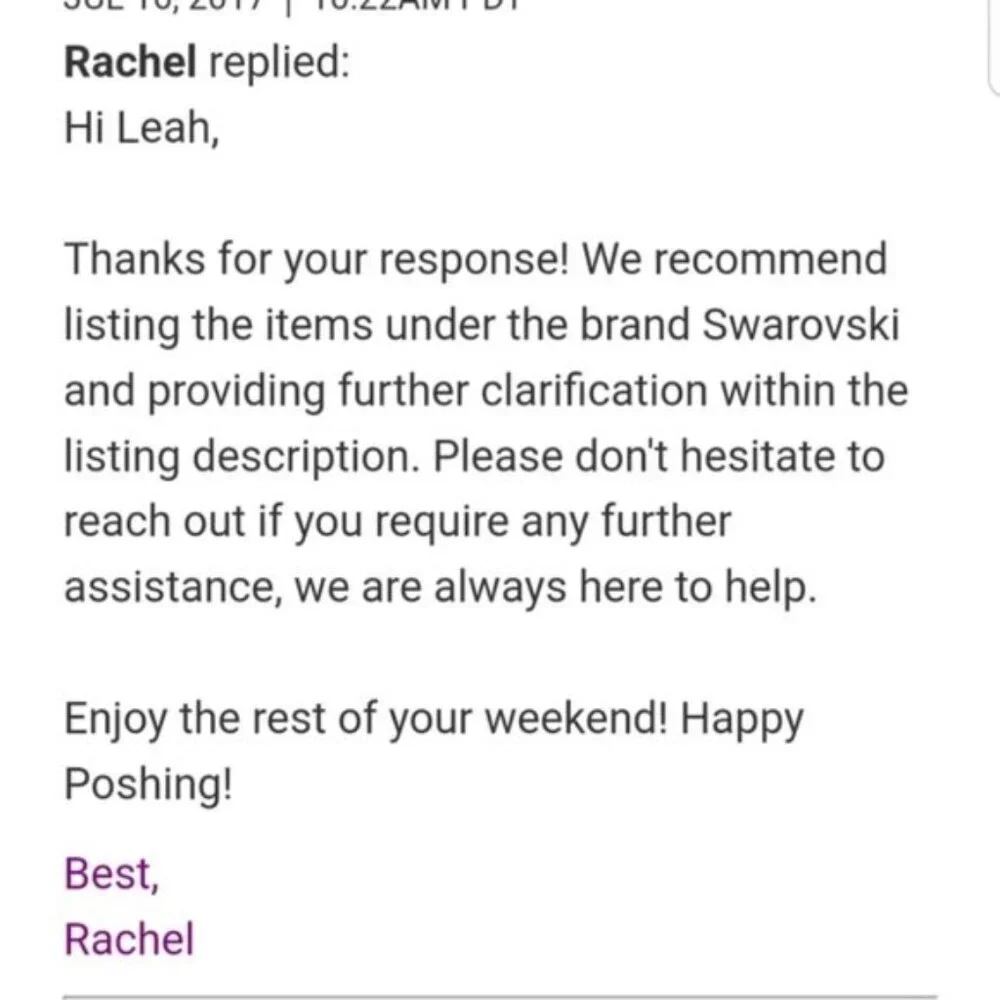 18k Swarovski Elements Tennis Bracelet ( l0l style) - Picture 7 of 7